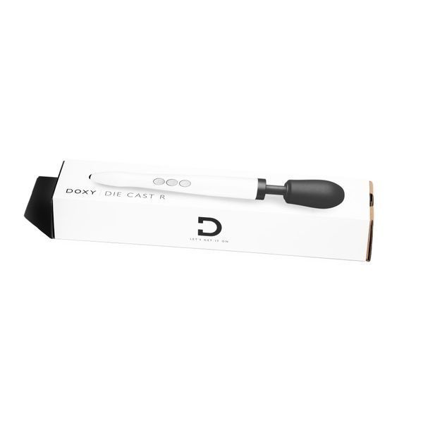 Вібромасажер DOXY Die Cast R Stardust White SX2461 фото