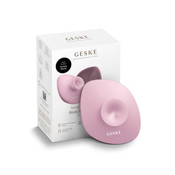 Щітка для тіла GESKE Body Brush 4в1 pink HB0335 фото