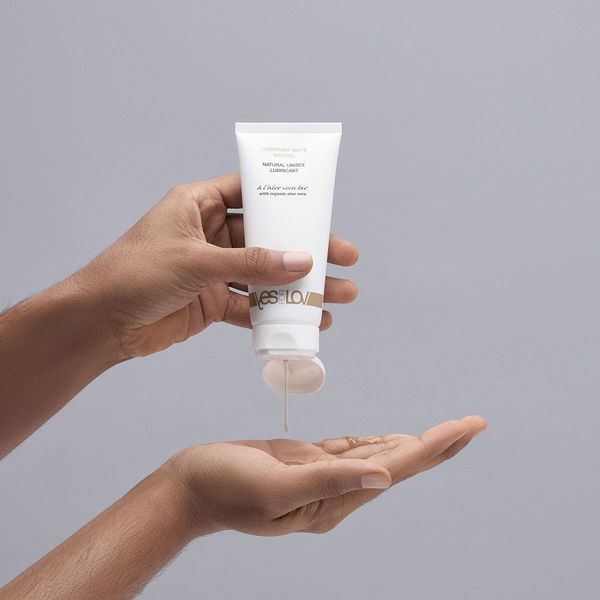 Змазка на водній основі YESforLOV NATURAL UNISEX LUBRICANT 100 мл, з алое вера, натуральний склад SX4526 фото