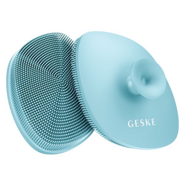 Щітка для обличчя GESKE Facial Brush 4в1 з тримачем turquoise HB0059 фото