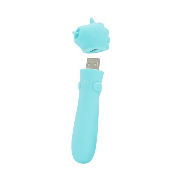 Вібратор-єдиноріжка Unihorn USB Bullet &ndash; Mount'n Peak, віброкуля, USB-зарядка, 10 режимів SX2871 фото