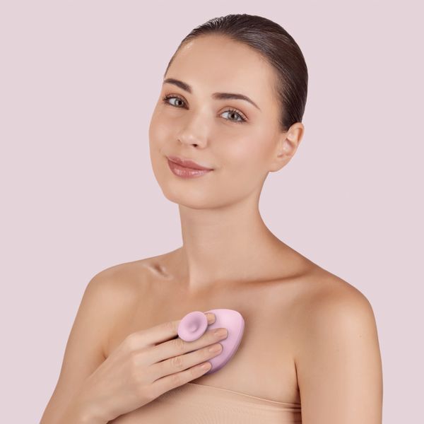 Щітка для тіла GESKE Body Brush 4в1 pink HB0335 фото