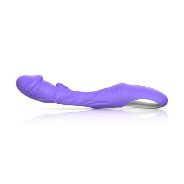Вібратор Good Vibes Only - Flax Vibrating Dildo with G-Spot Stimulator SX3064 фото