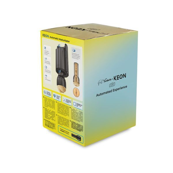 Інтерактивна секс-машина для чоловіків Kiiroo Keon Wi-Fi Combo Set з мастурбатором Feel Victoria SX3215 фото