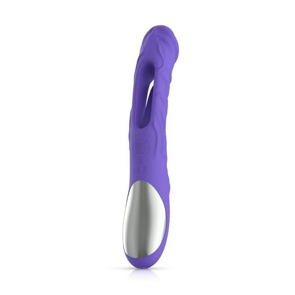 Вібратор Good Vibes Only - Flax Vibrating Dildo with G-Spot Stimulator SX3064 фото