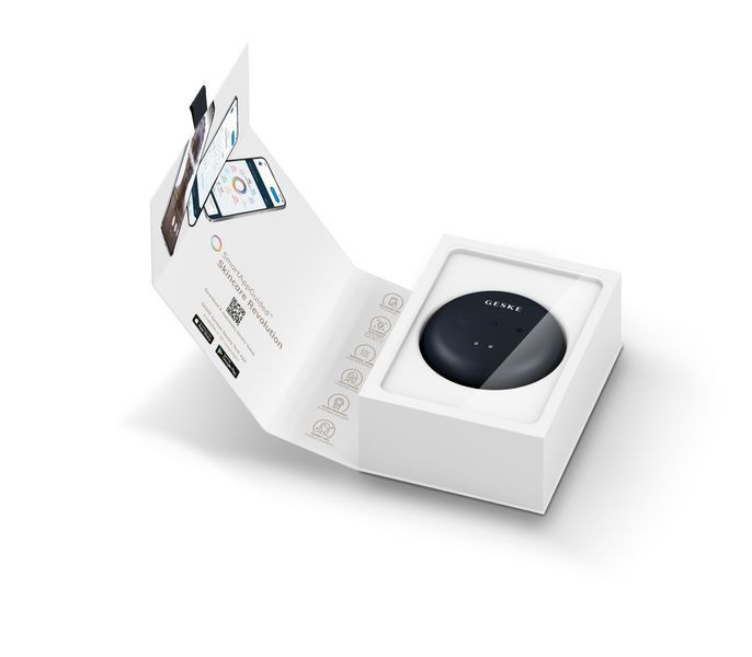 Масажер для обличчя та тіла GESKE Sonic Cool&Warm Face and Body Massager 9в1 black HB0275 фото