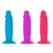 Набір фалоімітаторів ADDICTION Silly Willy 3.3&rdquo; Silicone Dildo, 3 кольори, 12 шт SX3154 фото 2