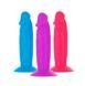 Набір фалоімітаторів ADDICTION Silly Willy 3.3&rdquo; Silicone Dildo, 3 кольори, 12 шт SX3154 фото 3