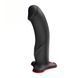 Фалоімітатор Fun Factory THE BOSS STUB Black, реалістична текстура, довжина 17,9 см, діаметр 4,1см SX3670 фото 1