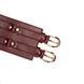 Шкіряний пояс для бондажу Liebe Seele Wine Red Waist Cuff, S Size SO9460 фото 4