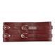 Шкіряний пояс для бондажу Liebe Seele Wine Red Waist Cuff, S Size SO9460 фото 5