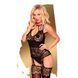 Бодістокінг у будуарному стилі Penthouse - Hottie Black XL SO5270 фото 1