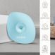 Щітка для обличчя GESKE Facial Brush 4в1 з тримачем turquoise HB0059 фото 3