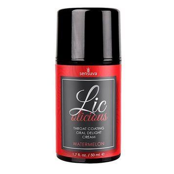 Гель для мінету Sensuva Lic-o-licious Watermelon (50 мл), оліїстий, без цукру SO3199 фото