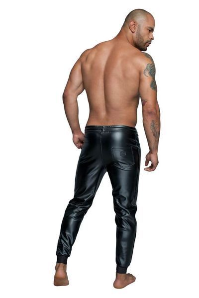 Чоловічі трегінси Noir Handmade H063 Powerwetlook treggings, S, мокрий ефект SX0115 фото