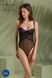 Боді Passion KERRIA BODY black, S/M, з високими вирізами та верхом балконет SX0486 фото 6