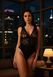 Боді Passion EVALIE BODY black M SX2919 фото 11