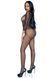 Бодістокінг Leg Avenue V Front Bodystocking One size Black, дрібна сітка, доступ SO8613 фото 3