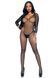 Бодістокінг Leg Avenue V Front Bodystocking One size Black, дрібна сітка, доступ SO8613 фото 4