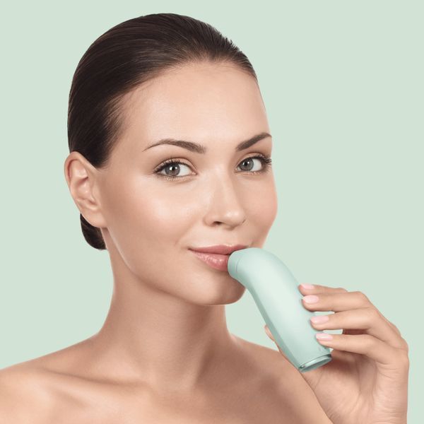 Пристрій для збільшення об'єму губ GESKE Lip Volumizer&Booster 6в1 green HB0409 фото