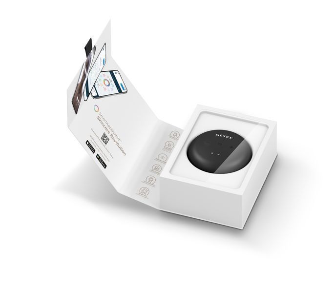 Масажер для обличчя та тіла GESKE Sonic Cool&Warm Face and Body Massager 9в1 gray HB0276 фото
