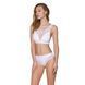 Трусики з прозорою вставкою Passion PS002 PANTIES M, white SO4196 фото 2
