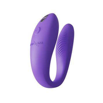 Смарт-вібратор для пар We-Vibe Sync GO Light Purple, тревел-кейс SX0527 фото