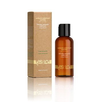 Масажна олія YESforLOV NATURAL MASSAGE LUBRICANT Orange blossom 100 мл SX4528 фото