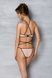 Комплект білизни Passion CHIKA SET, S/M, cream, топ, трусики SO9699 фото 7