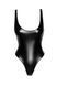 Боді з мокрим ефектом Noir Handmade F244 Powerwetlook body with high cut bottom hem, M SX0162 фото 4