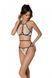 Комплект білизни Passion CHIKA SET, S/M, cream, топ, трусики SO9699 фото 1