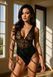 Боді Passion EVALIE BODY black S SX2920 фото 8