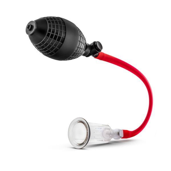 Вакуумна помпа для клітора Blush Temptasia &ndash; Beginner's Clitoral Pumping System, механічна, груша SO8839 фото