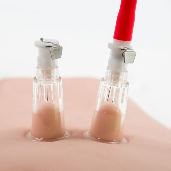 Вакуумна помпа для клітора Blush Temptasia &ndash; Beginner's Clitoral Pumping System, механічна, груша SO8839 фото
