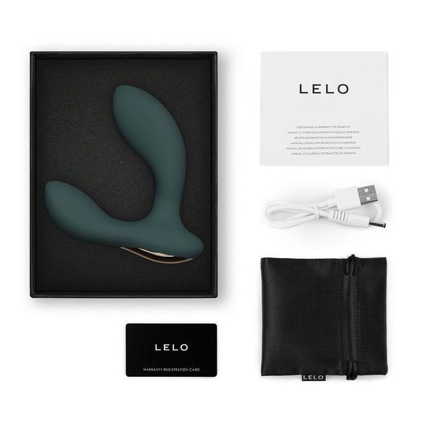 Смарт-масажер простати LELO Hugo 2 Green, 2 мотори, підвищена потужність SX0688 фото