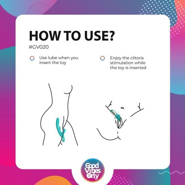Вібратор-кролик Good Vibes Only - Lisa Thrusting Rabbit Vibrator with G-Spot Stimulator SX3066 фото
