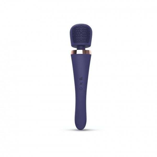 Вібромасажер з силіконовою щіточкою Love to Love Brush Crush &ndash; Midnight Indigo SO5533 фото