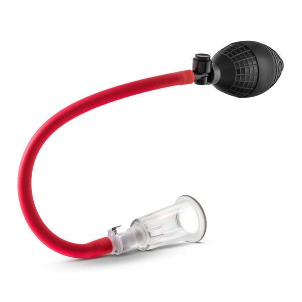 Вакуумна помпа для клітора Blush Temptasia &ndash; Beginner's Clitoral Pumping System, механічна, груша SO8839 фото