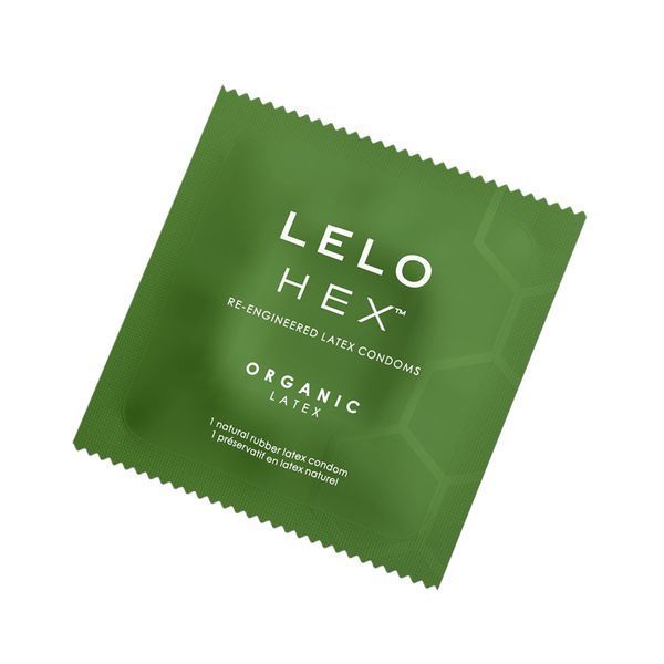 Презервативи LELO HEX Condoms Organic 3 Pack, тонкі та суперміцні SX3044 фото