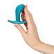Анальна пробка Fun Factory BOOTIE S Aquamarine, діаметр 2,8 см, тонкий обмежувач SX3665 фото 2