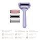 Ролер для голкової мезотерапії обличчя та тіла GESKE MicroNeedle Face&Body Roller 9в1 purple HB0211 фото 2