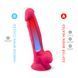 Фалоімітатор SilexD Johnny Pink (MODEL 1 size 7in), двошаровий, силікон + Silexpan, діаметр 3,8см SO3150 фото 5
