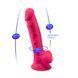 Фалоімітатор SilexD Johnny Pink (MODEL 1 size 7in), двошаровий, силікон + Silexpan, діаметр 3,8см SO3150 фото 6