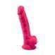 Фалоімітатор SilexD Johnny Pink (MODEL 1 size 7in), двошаровий, силікон + Silexpan, діаметр 3,8см SO3150 фото 2