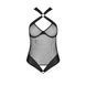 Сітчастий боді з халтером Passion Amanda Body XXL/XXXL, black SO5317 фото 3