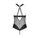 Сітчастий боді з халтером Passion Amanda Body XXL/XXXL, black SO5317 фото 4