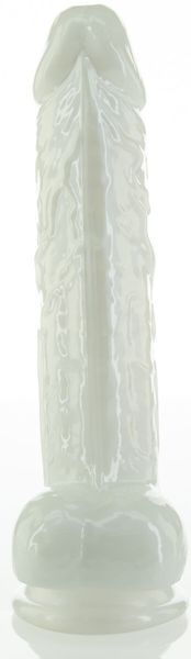 Фалоімітатор ADDICTION Pearl 8.5" Dildo with Balls, віброкуля в подарунок SX3157 фото