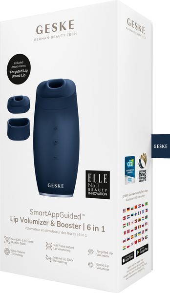 Пристрій для збільшення об'єму губ GESKE Lip Volumizer&Booster 6в1 midnight HB0411 фото