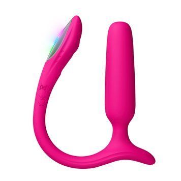 Анальна смарт-вібропробка Lovense Lush Anal, дуже потужна, LED-підсвічування SX3317 фото