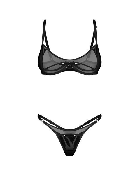 Комплект Obsessive Rolleya 2-pcs set 2XL/3XL SX5093 фото